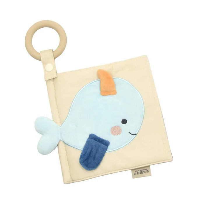 Clevfy Ocean Friends Fabric Baby Book