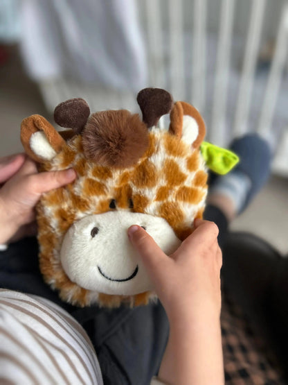 Giraffe Hand-Puppet Cloth Book