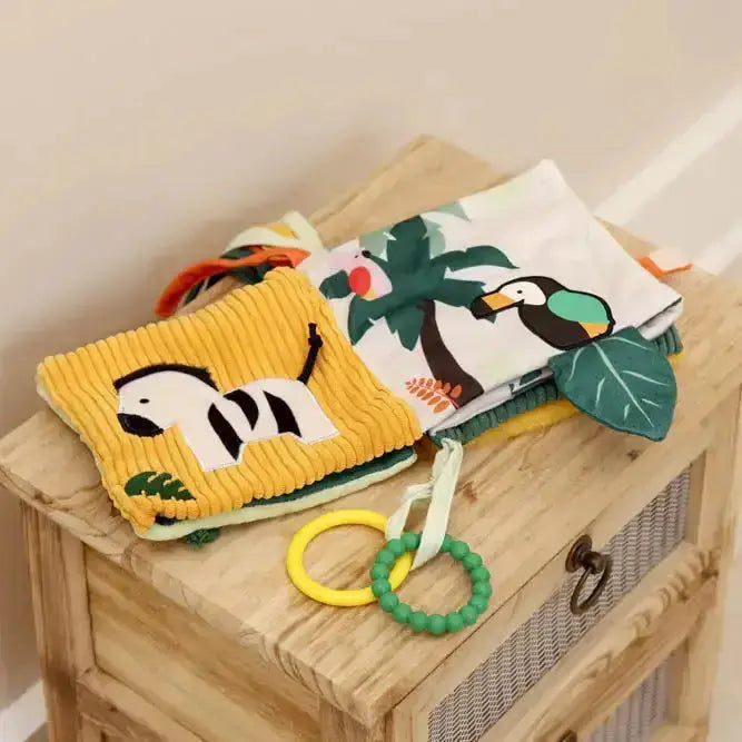 Clevfy Jungle Soft Activity Book